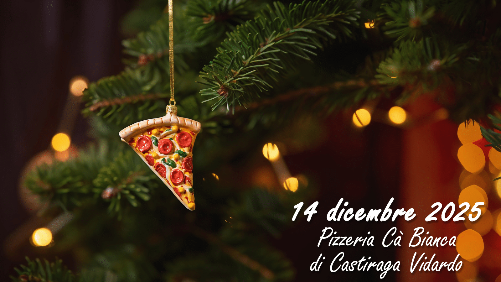 Pizzata Natale 2025 Castiraga Vidardo