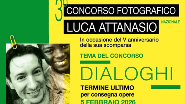 3° Concorso Fotografico Nazionale in memoria di Luca Attanasio: il tema è “DIALOGHI” 2026