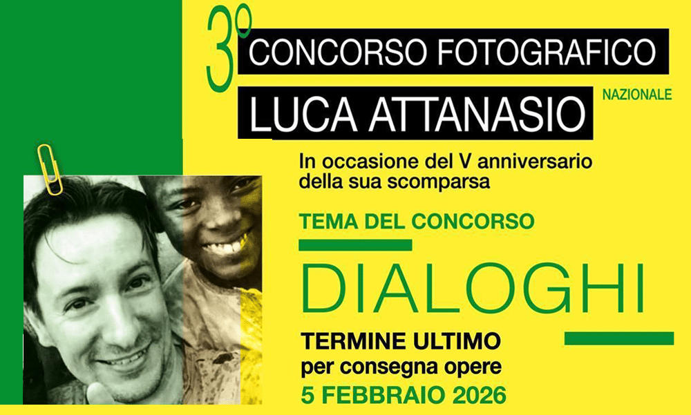 3° Concorso Fotografico Nazionale in memoria di Luca Attanasio: il tema è “DIALOGHI” 2026